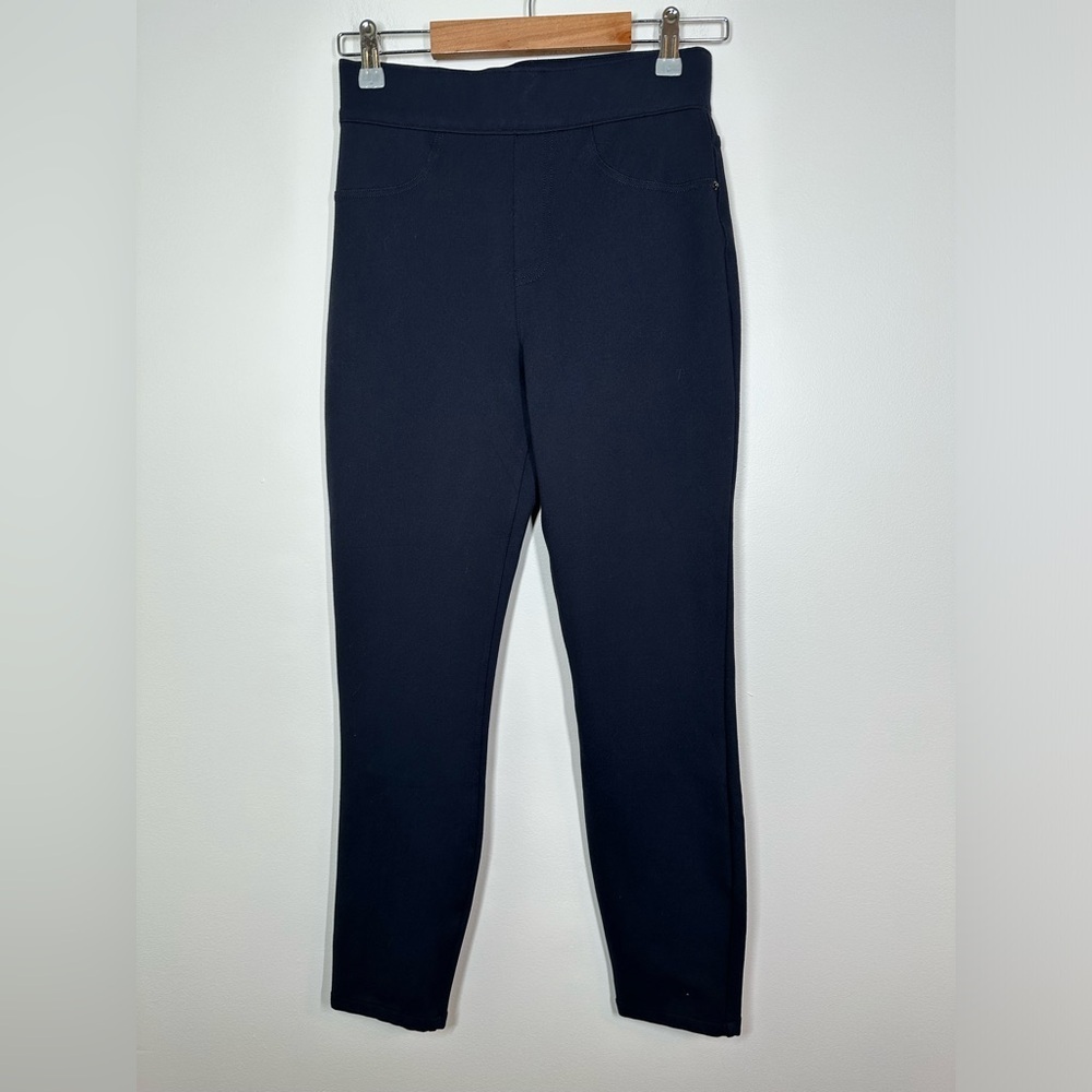 Spanx Navy Blue The Perfect Pants Capri Length Size Small Tall
